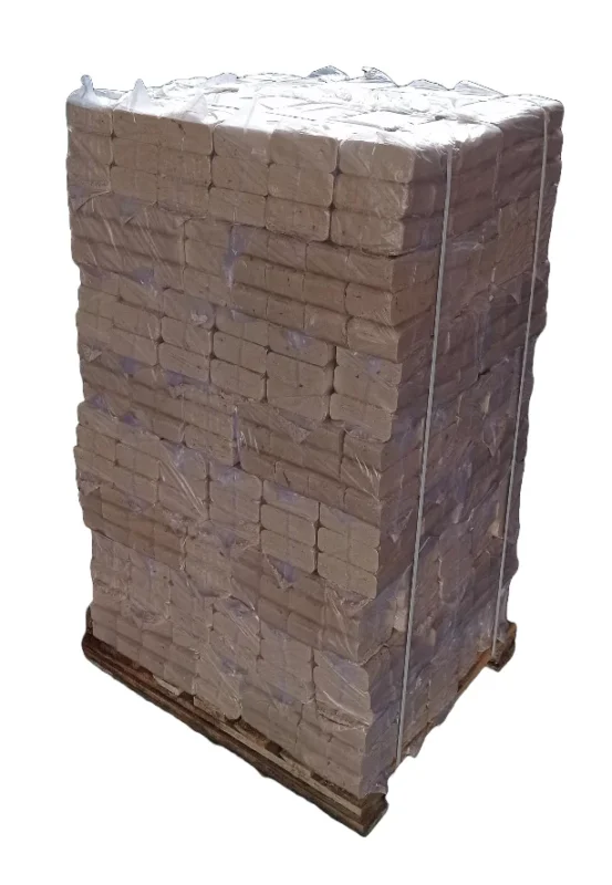 Weichholzbriketts – Palette 960 kg